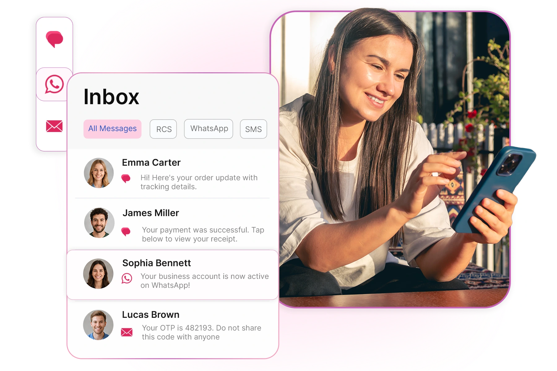 WhatsApp business messaging solutions