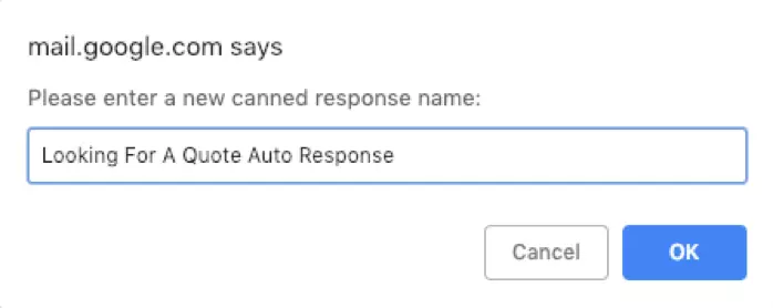 Gmail Auto Reply