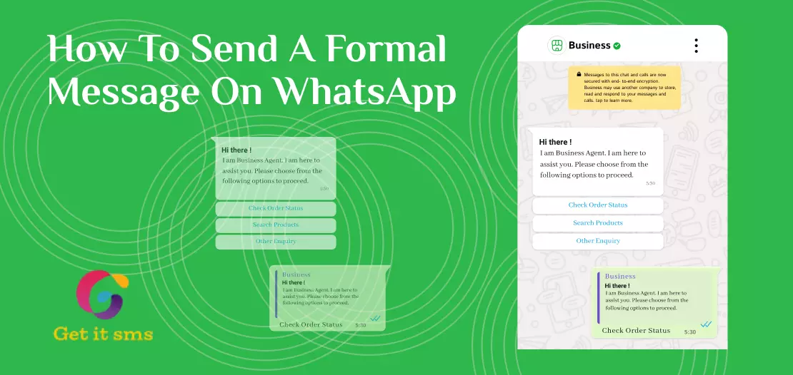 How To Send A Formal Message On WhatsApp?