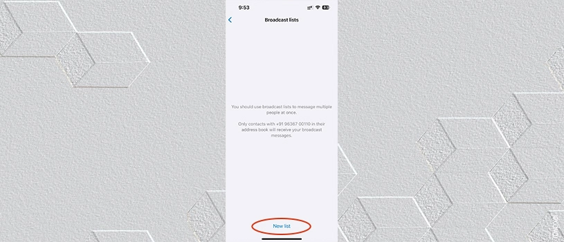 How to Create a Broadcast List on WhatsApp Business