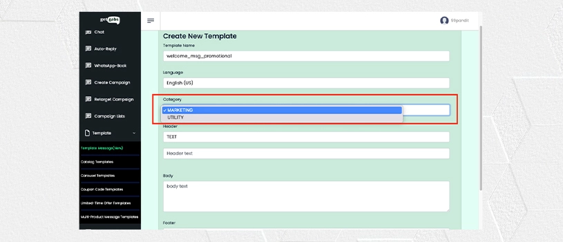 How to Create a WhatsApp Message Template