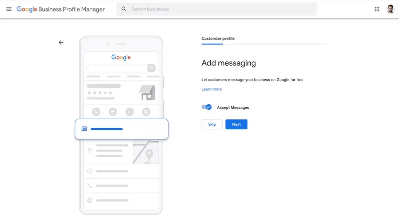 Google Business Messages Can Be Used To Interact With Customers